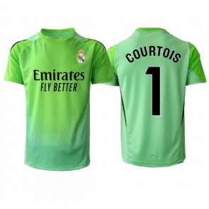 Real Madrid Thibaut Courtois #1 Maalivahti Vieraspaita 2025-26 Lyhythihainen